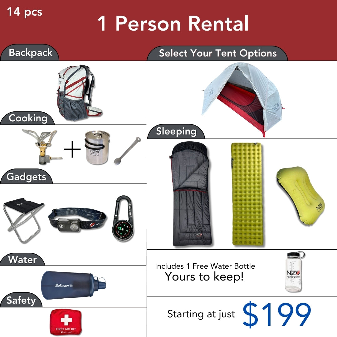 1 Person Rental