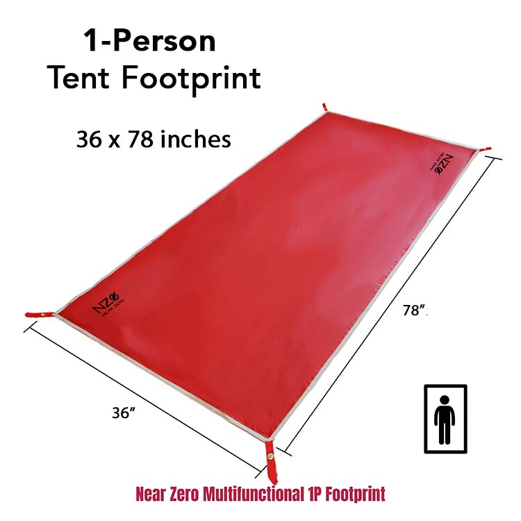 footprint tent Footprint – Near Zero