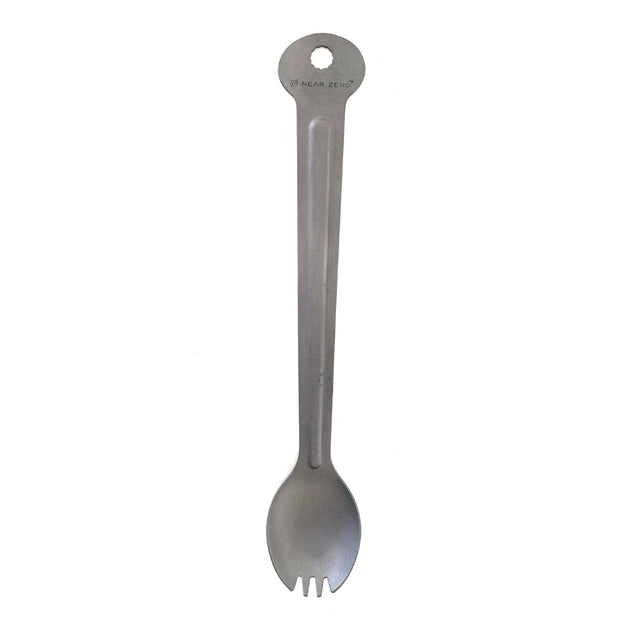 Titanium LongHandled Spork Near Zero
