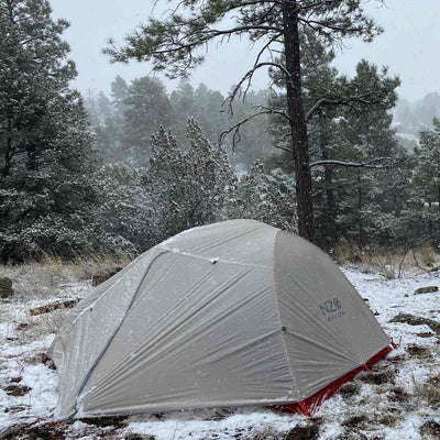 Creating a Cozy Shelter, Perfect for Winter Camping