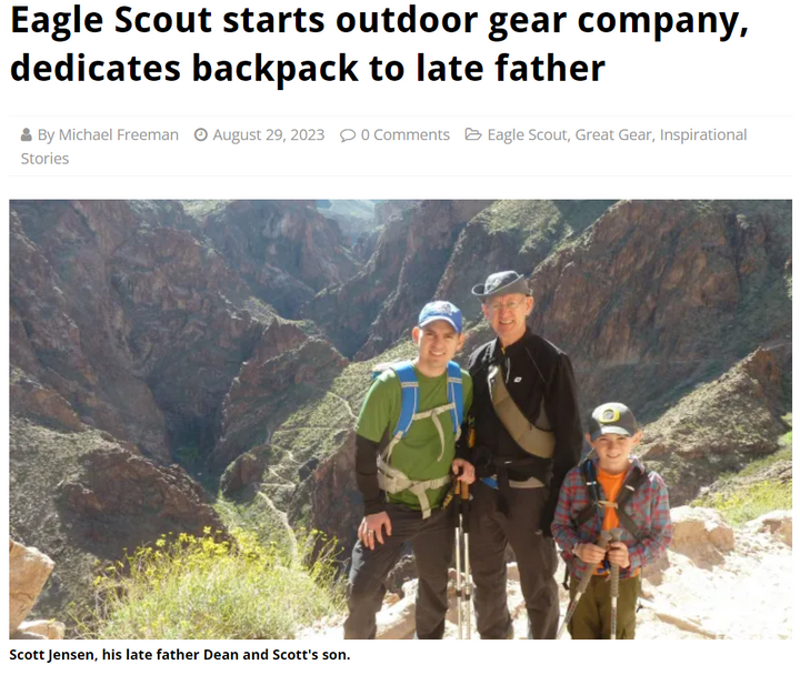 Near Zero Featured in Scouting Magazine