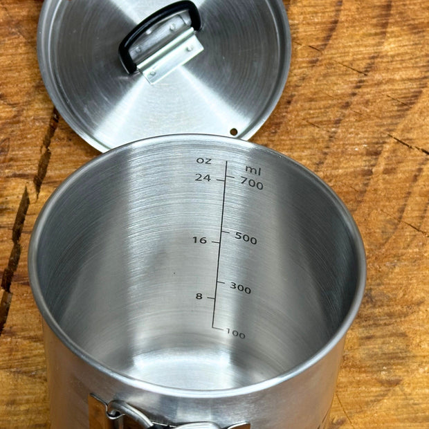 Voaz Stainless Steel Pot - 750ml