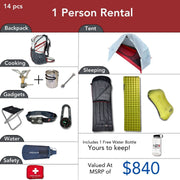 1 Person Rental