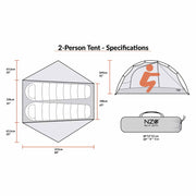 2-Person Backpacking Tent