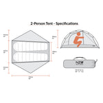 2-Person Backpacking Tent