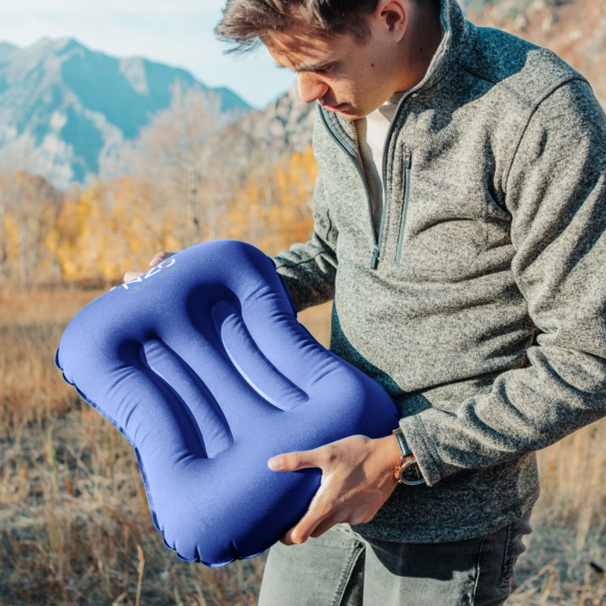 Inflatable Camping Pillow