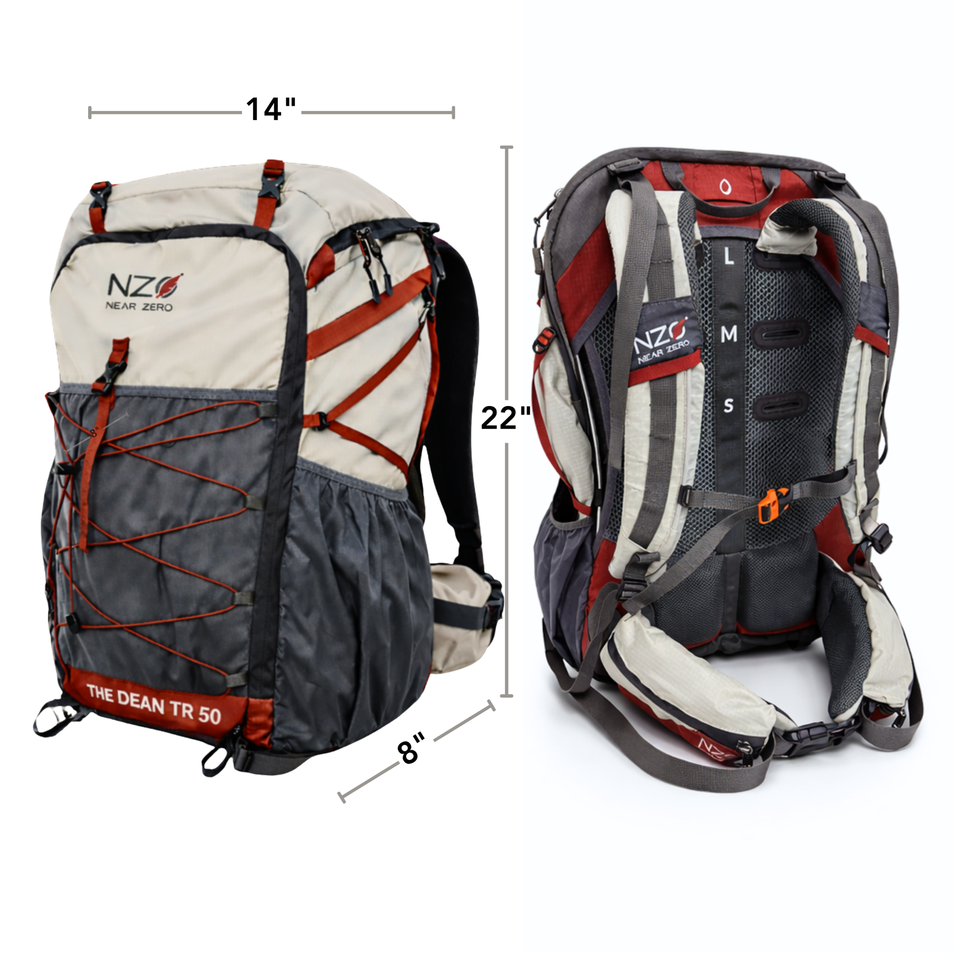 DEAN TR 50 Overnight Hiking Backpack Near Zero DEAN TR 50 Overnight Hiking Backpack Near Zero