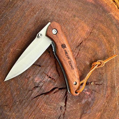 Pocket Knife - Wooden Warrior 2