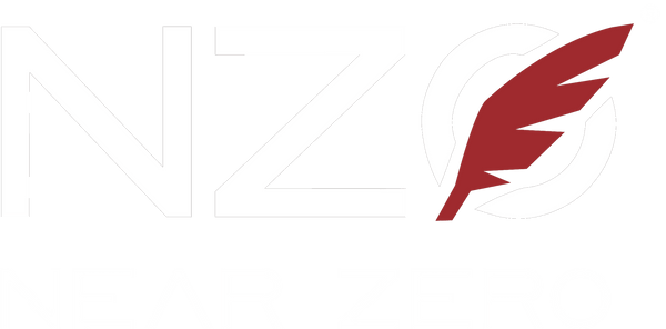 NZO Logo White Red 