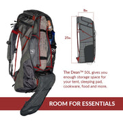 THE DEAN™ Hiking Backpack 50L
