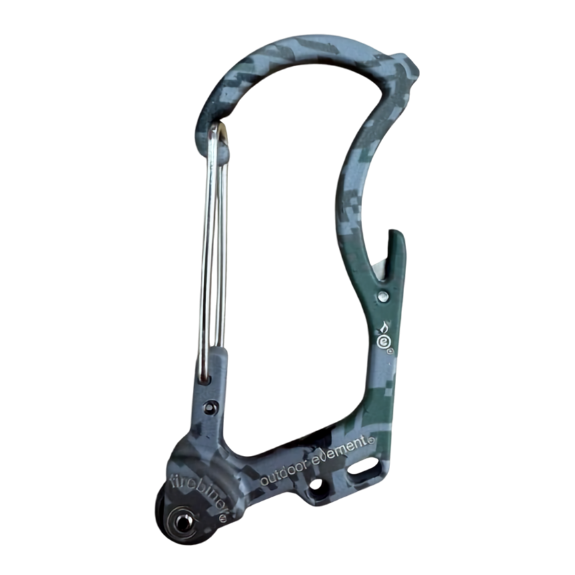 Firebiner: Fire-starting Multitool Carabiner