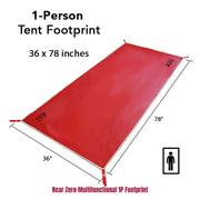 1P Footprint/Ground Tarp for 1-Person Tent