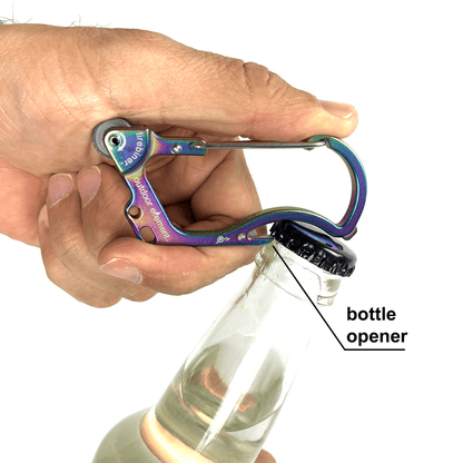 Firebiner: Fire-starting Multitool Carabiner by Outdoor Element