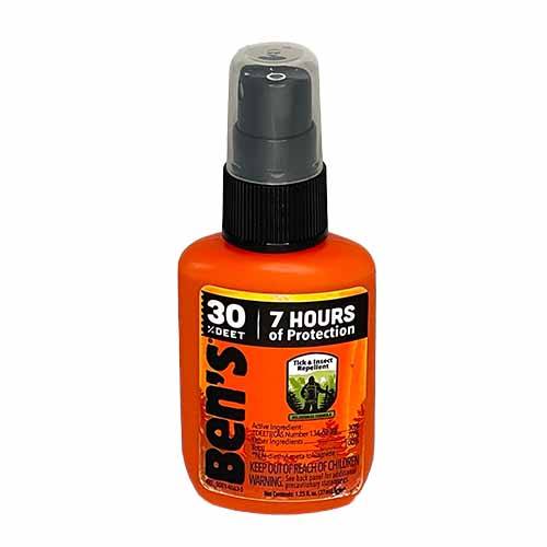Ben's Tick & Insect Repellent - 30% Deet - 1.25 oz Pump Spray