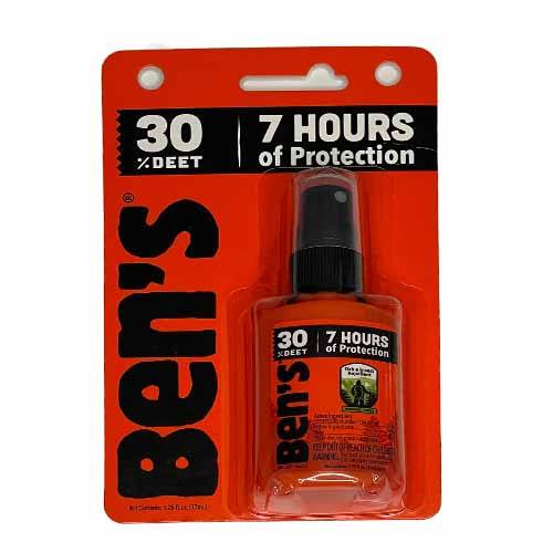 Ben's Tick & Insect Repellent - 30% Deet - 1.25 oz Pump Spray