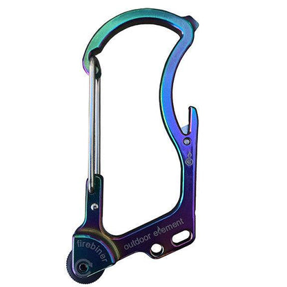 Firebiner: Fire-starting Multitool Carabiner by Outdoor Element