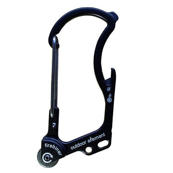 Firebiner Firestarting Multitool Carabiner Near Zero