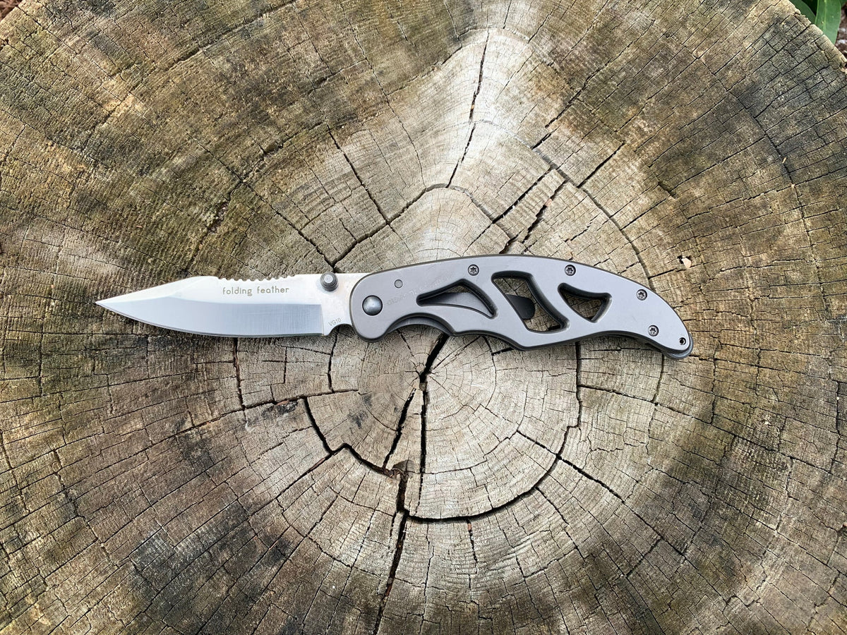 Folding Feather EDC Pocketknife by Outdoor Element