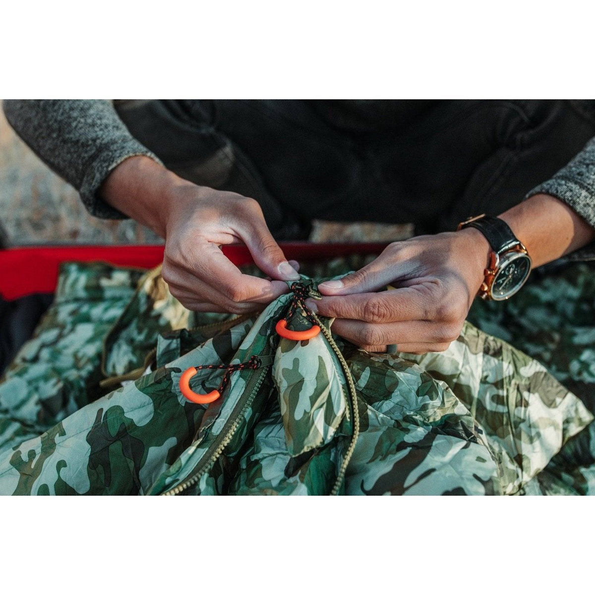 NZ ONE Sleeping Bag/Quilt Camo - 1 lb