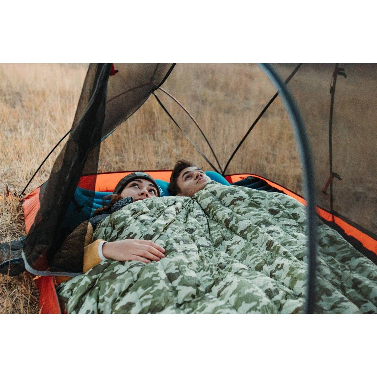 NZ ONE Sleeping Bag/Quilt Camo - 1 lb